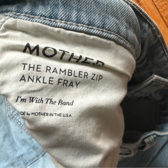 Mother The Rambler Zip Ankle Fray - Picture 4 of 4